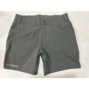 KUIU Tiburon Lightweight Hunting Shorts men’s size 34 Gray outdoors